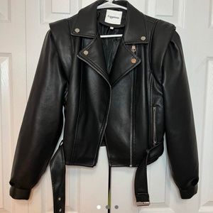 leather jacket